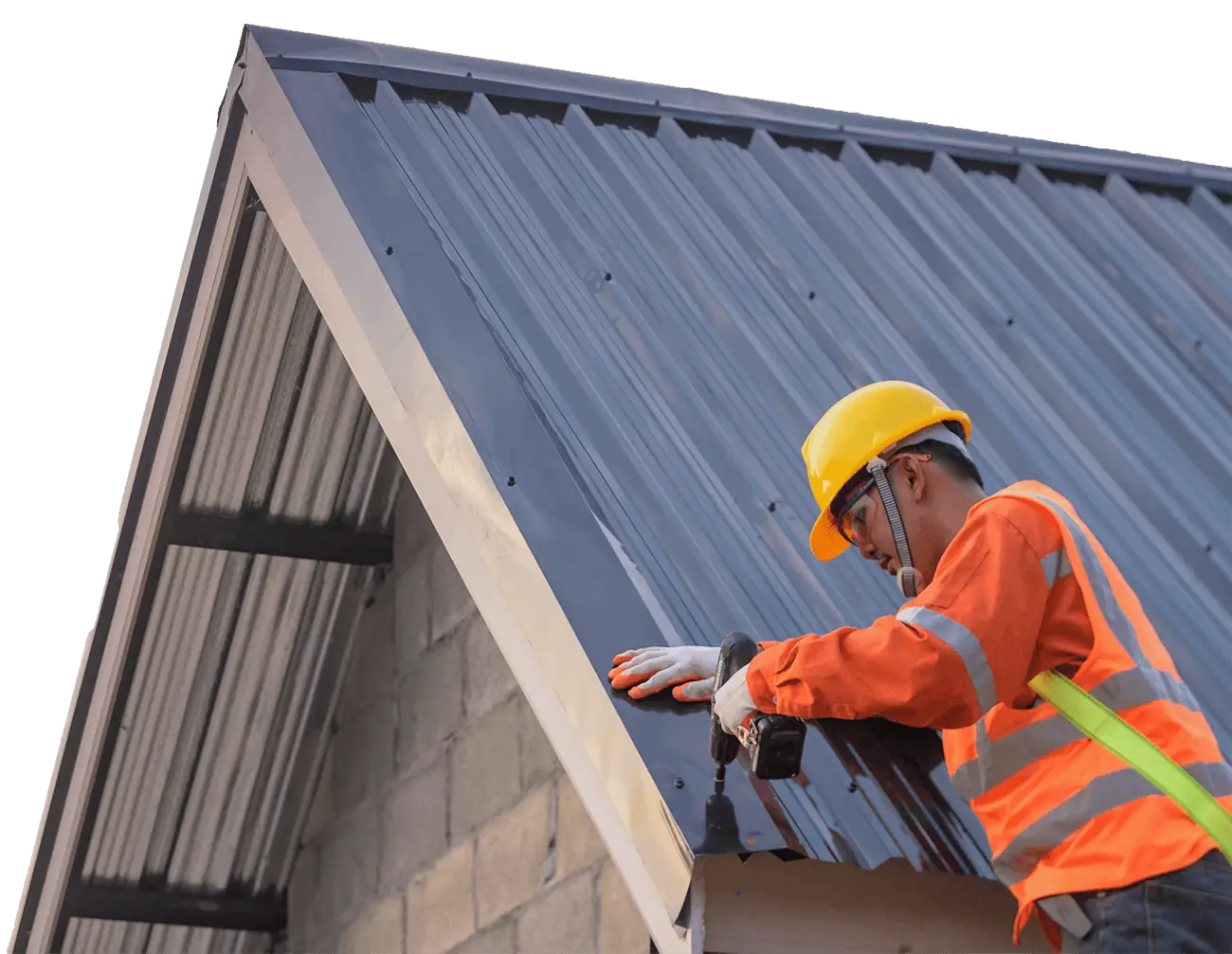 Modern roofing installation